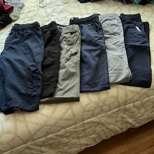 Boys Lot of 14-16 Shorts/Pants (2 shirts, 4 pants)